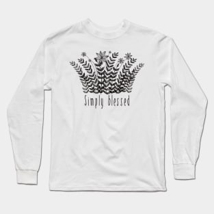 Simply blessed Long Sleeve T-Shirt